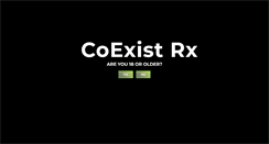 Desktop Screenshot of coexistrx.com